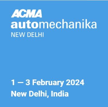 ACMA Automechanika New Delhi 2024, February 1-3